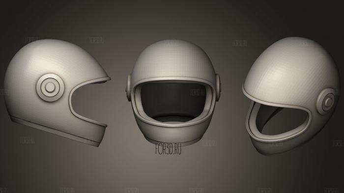 Объем шлемов 01 10 3d stl модель для ЧПУ